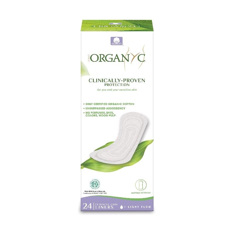 Salvaslip Organyc 24 Uds