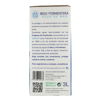 Agua De Mar Ibiza y Formentera Bag In Box 3 L