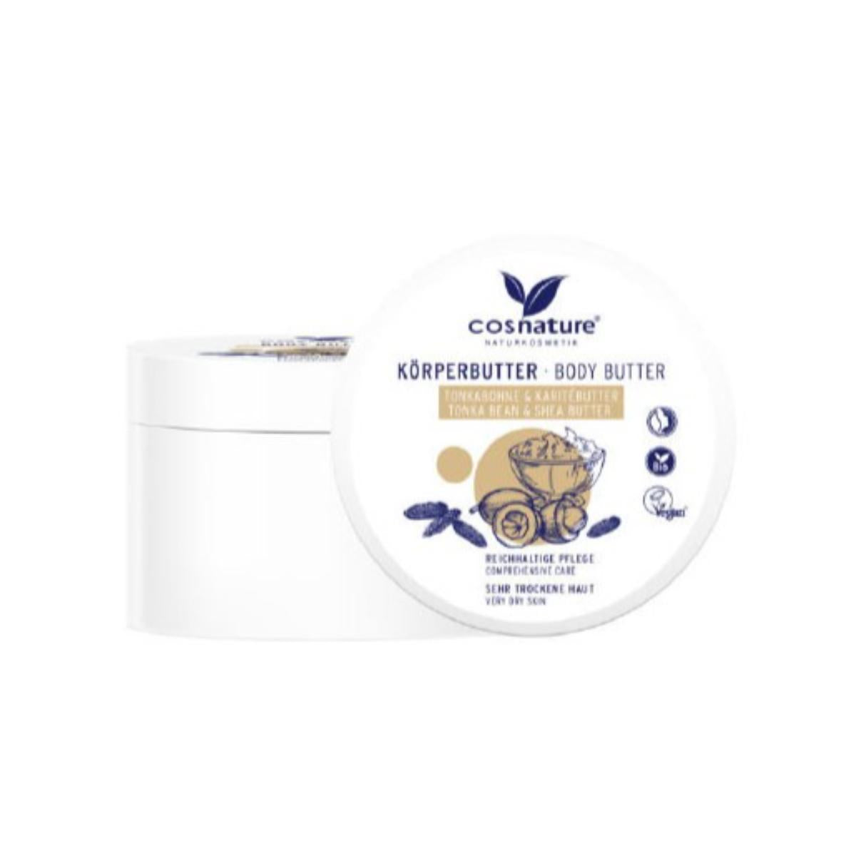 Manteca corporal judía tonka & karité Cosnature 200 ml
