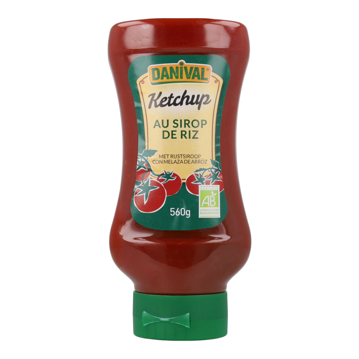 Ketchup Sans Sucre Au Sirop De Riz Bio Danival 560 g