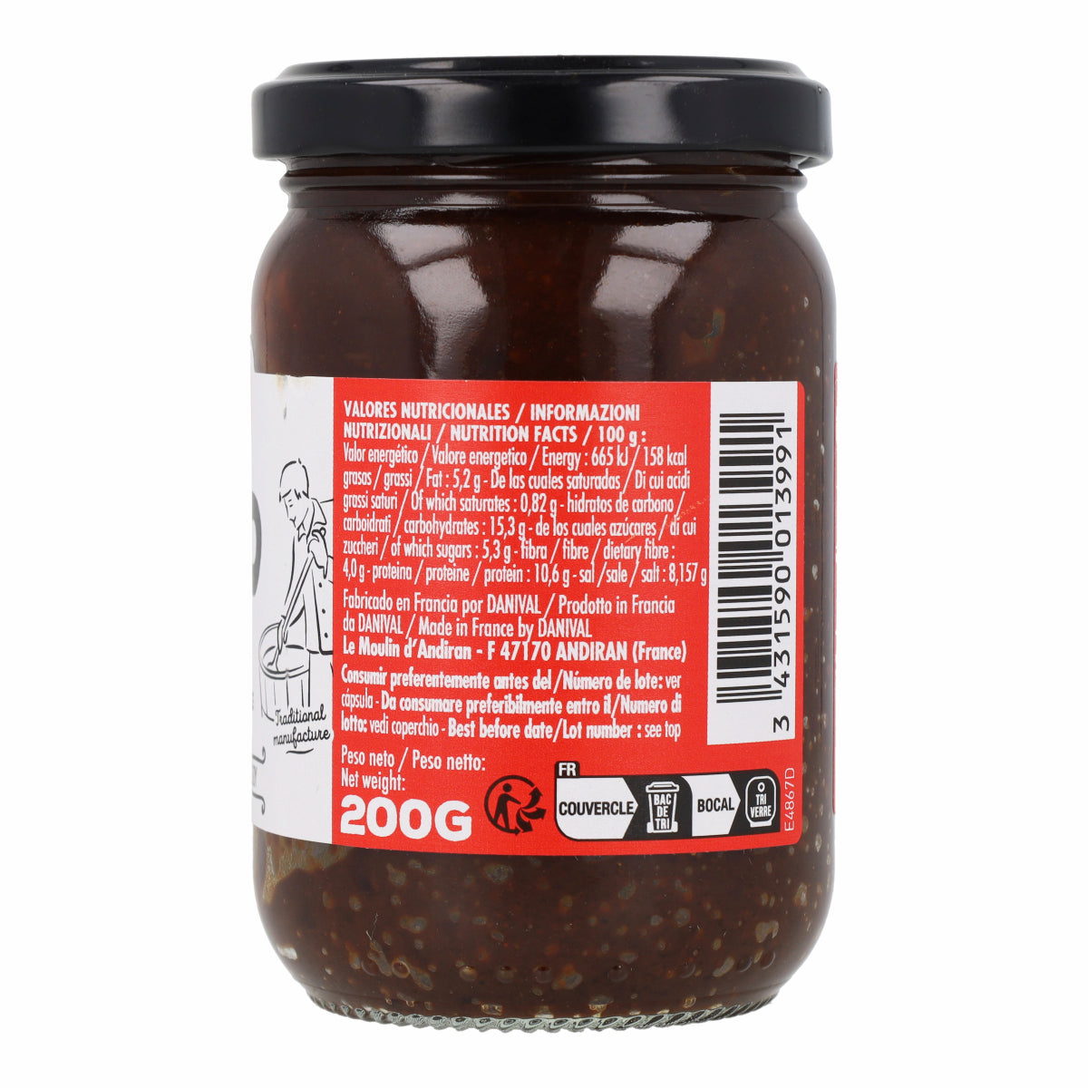 Shiro Miso de Riz Bio Danival 200 g