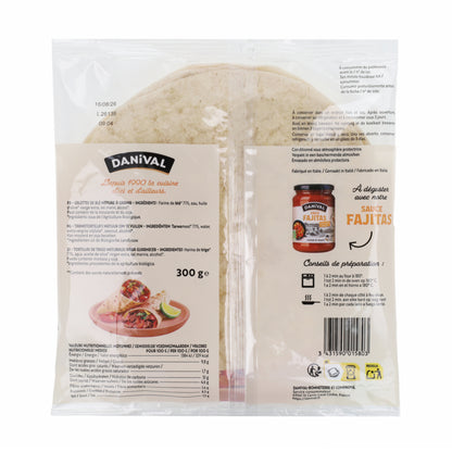Tortillas de blé 4 pièces bio 300 g