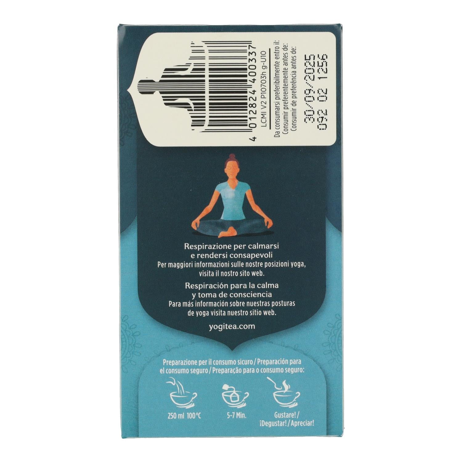 Yogi Tea BIO regaliz y menta, 17 bolsitas