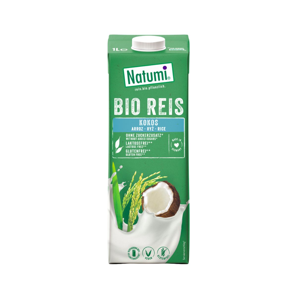 Bebida Arroz Coco Bio Natumi 1 L