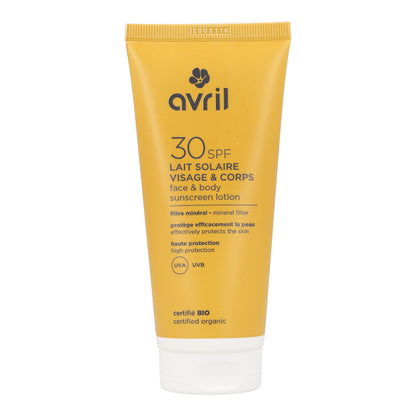 Crema Solar SPF 30 Cara & Cuerpo Avril 100 ml