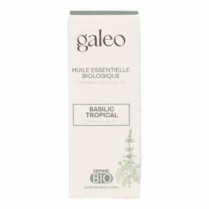 Huile essentielle Basilic Tropical BIO Galeo 10 ml