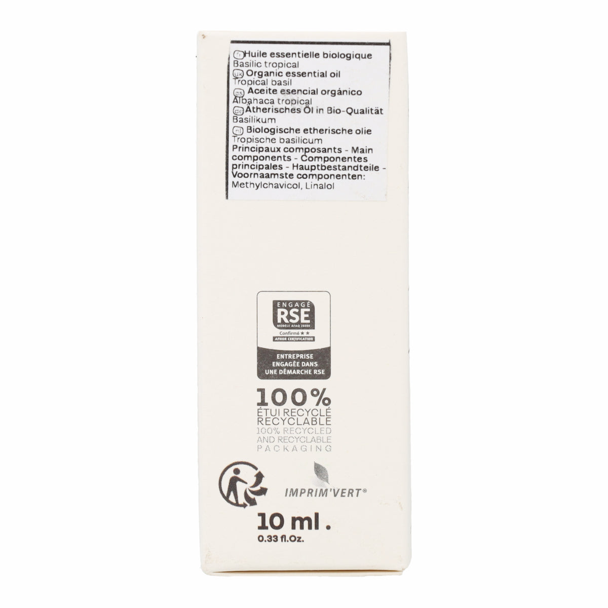 Huile essentielle Basilic Tropical BIO Galeo 10 ml