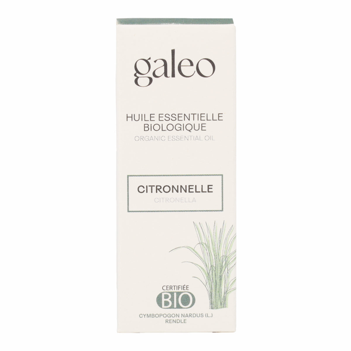 Huile essentielle Citronnelle BIO Galeo 10 ml
