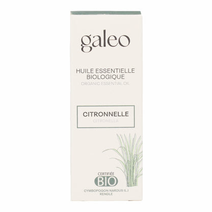Huile essentielle Citronnelle BIO Galeo 10 ml