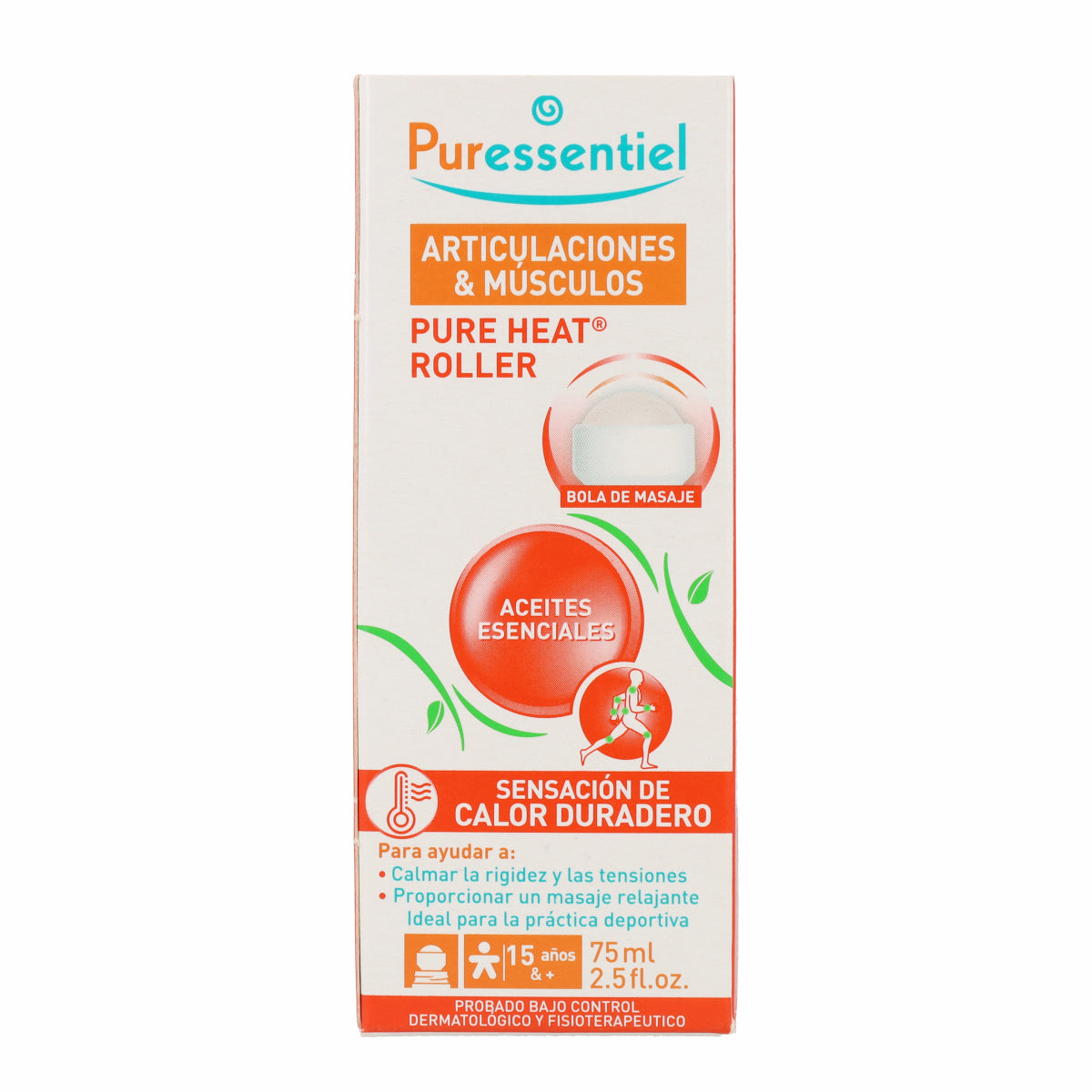 Articulations et Muscles Roller Chauffant Pure Heat® PURESSENTIEL 75 ml