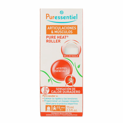Articulations et Muscles Roller Chauffant Pure Heat® PURESSENTIEL 75 ml