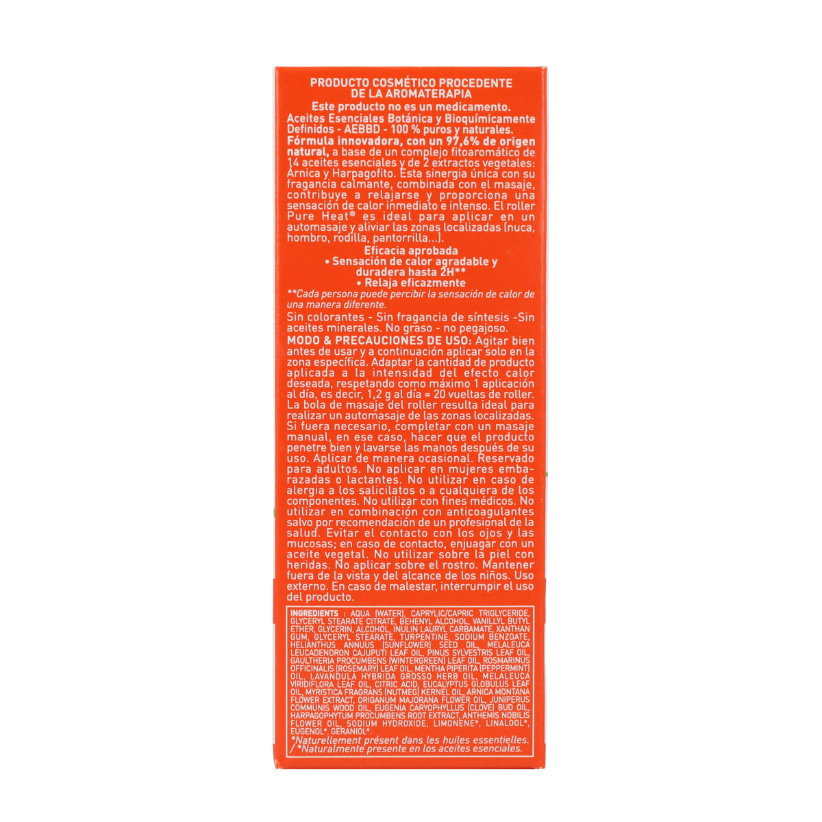 Articulations et Muscles Roller Chauffant Pure Heat® PURESSENTIEL 75 ml
