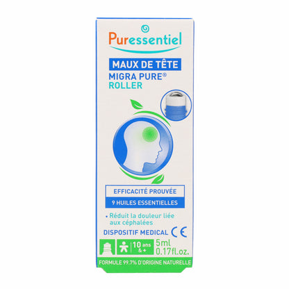 Maux de tête Roll-on Migra Pure PURESSENTIEL 5 ml