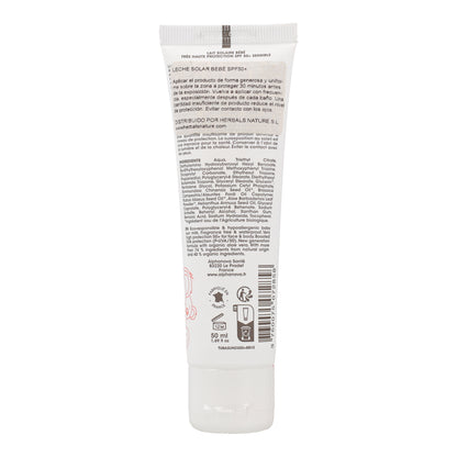 Loción solar daily sun baby sun FPS50+ Sensitive Alphanova 50ml