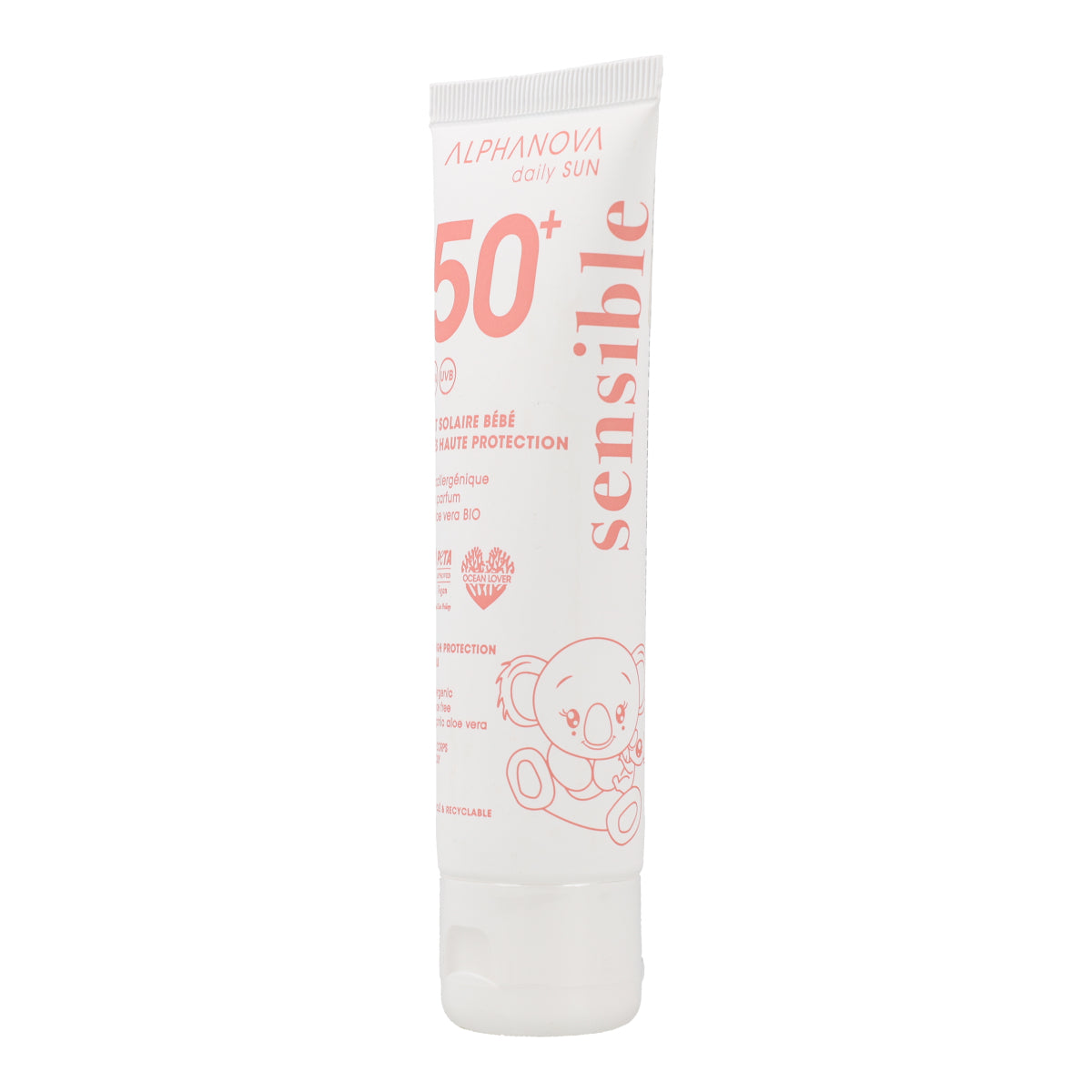 Loción solar daily sun baby sun FPS50+ Sensitive Alphanova 50ml