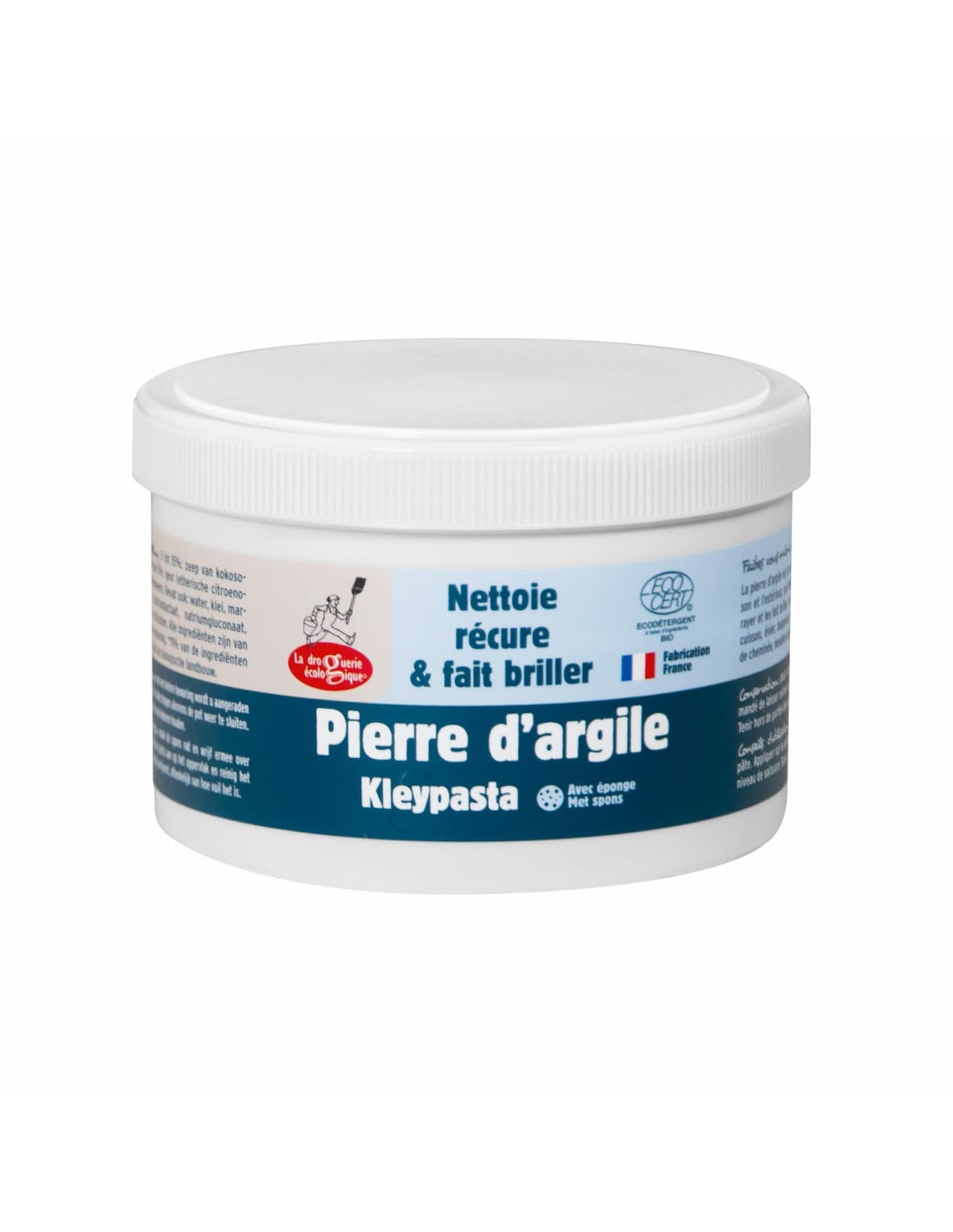 Pierre d'argile nettoyant universel La Droguerie écologique 500 g