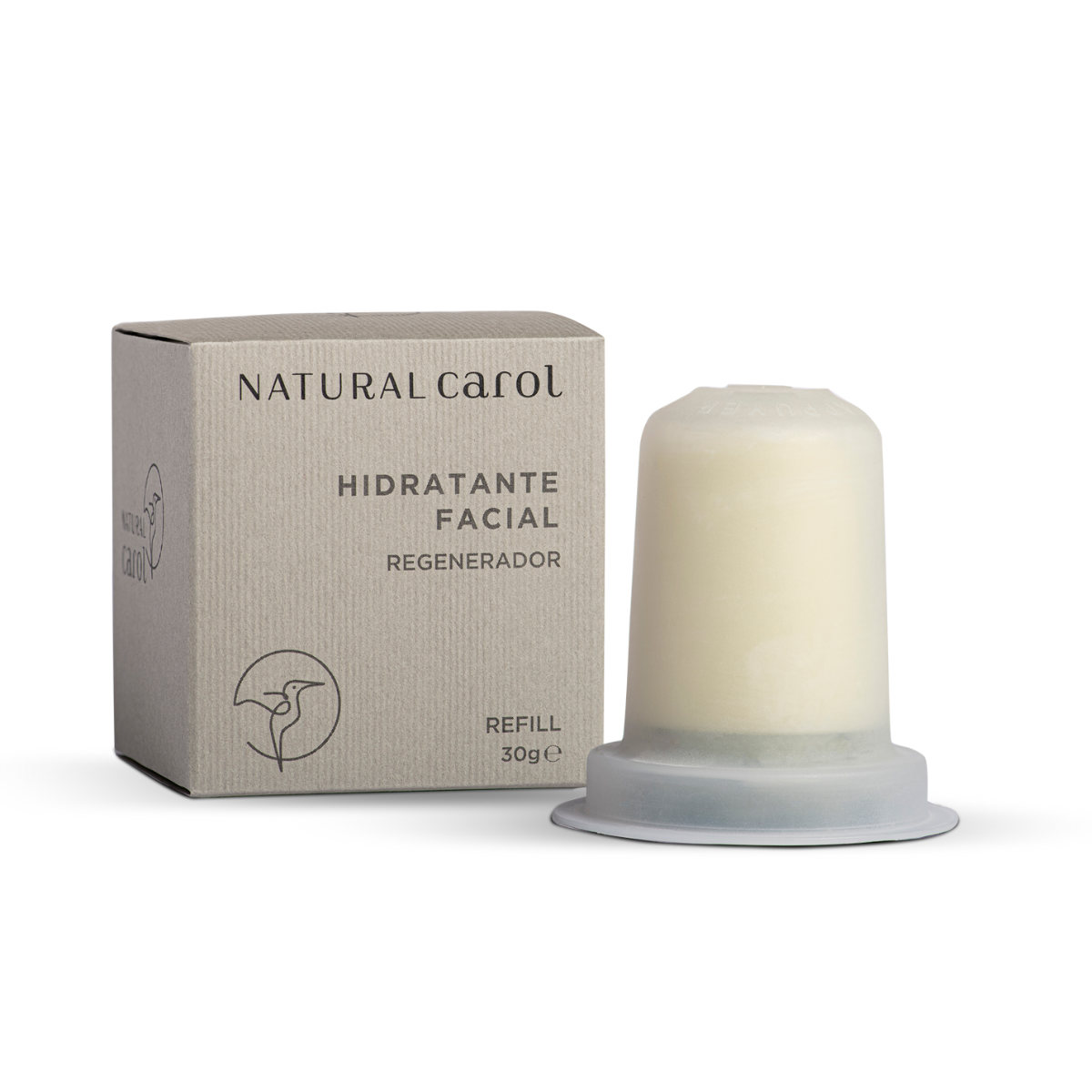 Recambio stick hidratante facial sólido natural carol 30 g