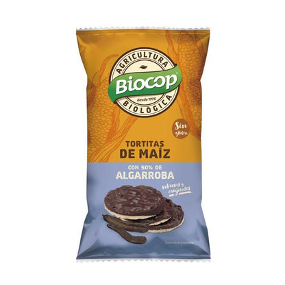 Tortitas Maiz Algarroba Biocop 100 g