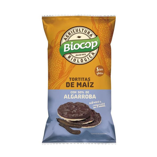 Tortitas Maiz Algarroba Biocop 100 g