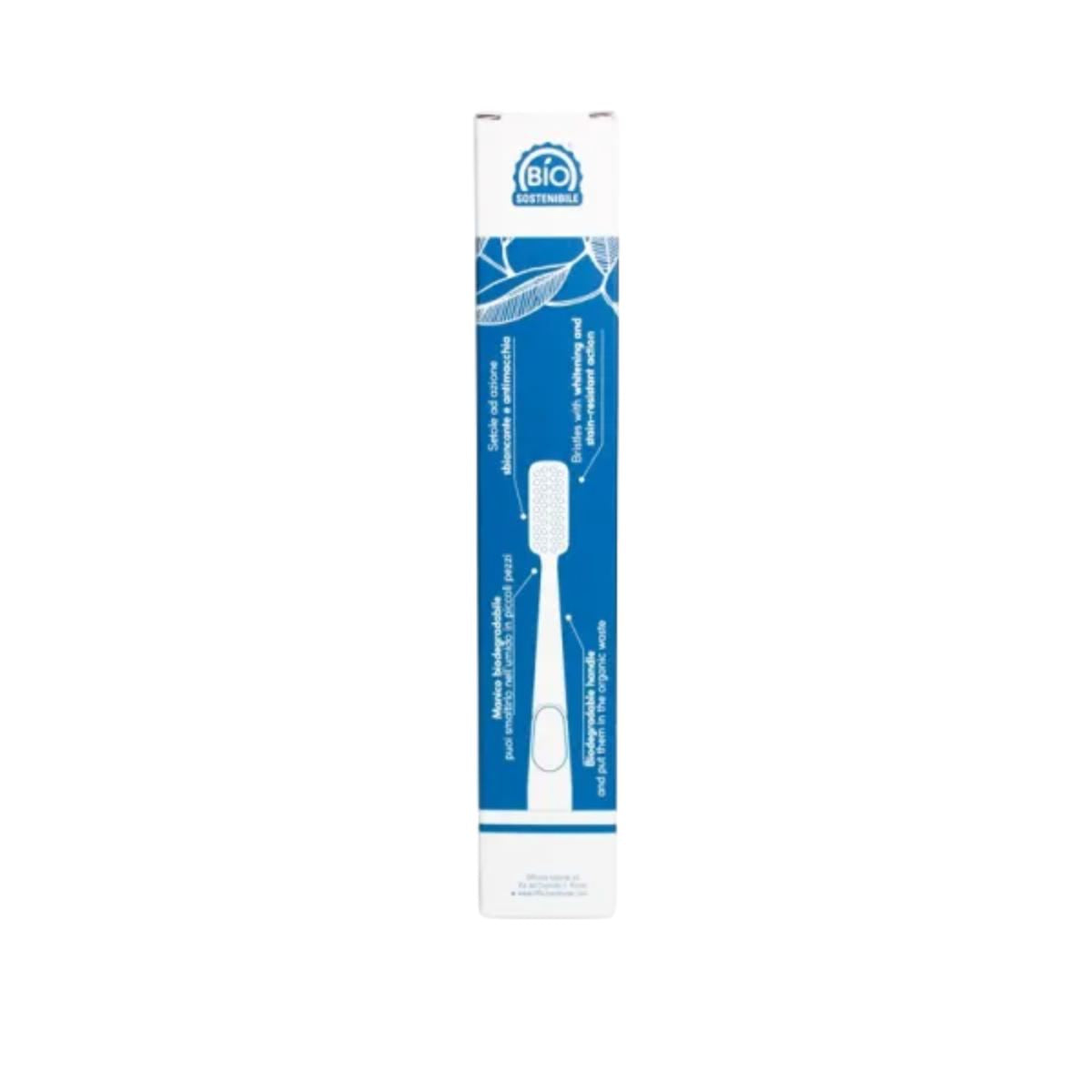 Cepillo de dientes blanqueador Plastic free Compostable Officina Naturae