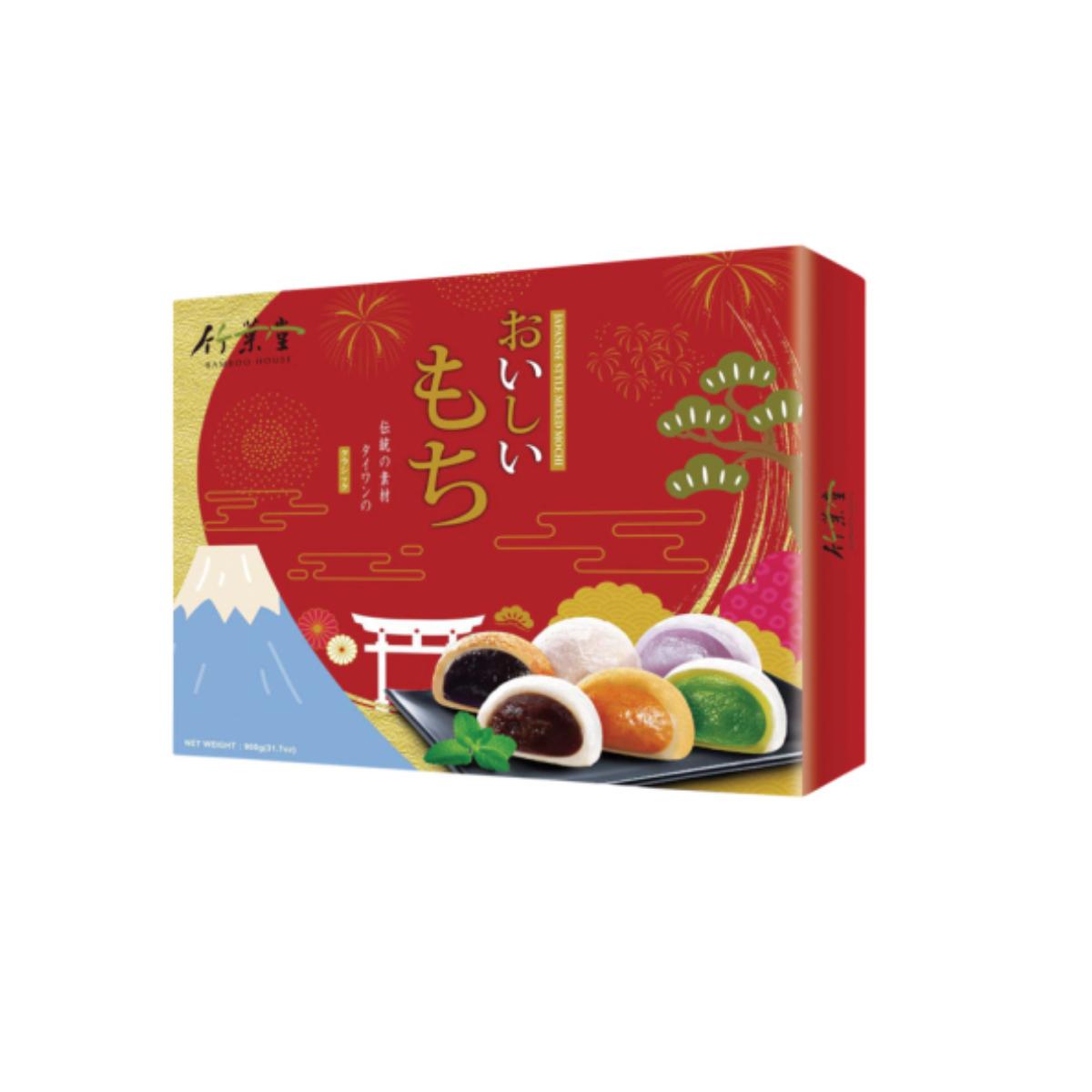 Mochi, Sabor Mixto Estilo Japonés Bamboo House  900 g