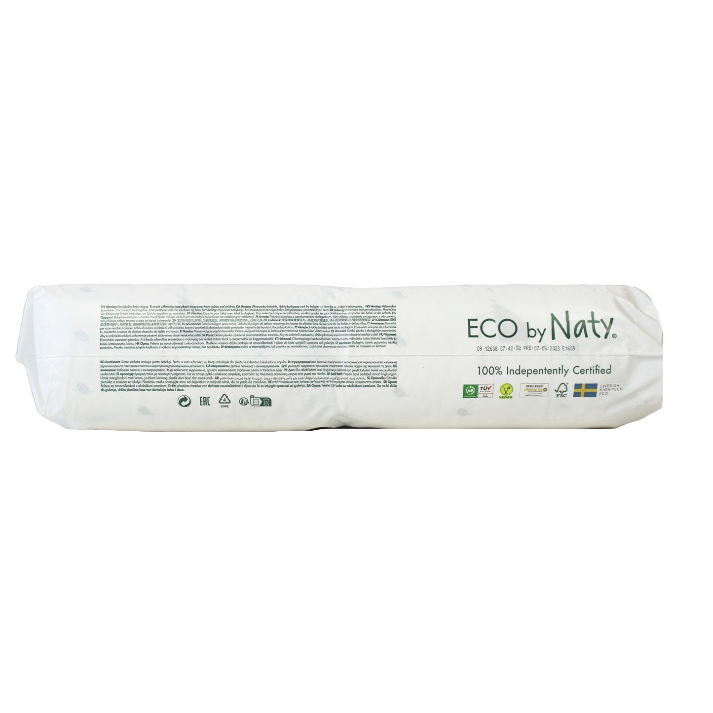 Pañal T4 Naty 7-18 kg, 44 ud