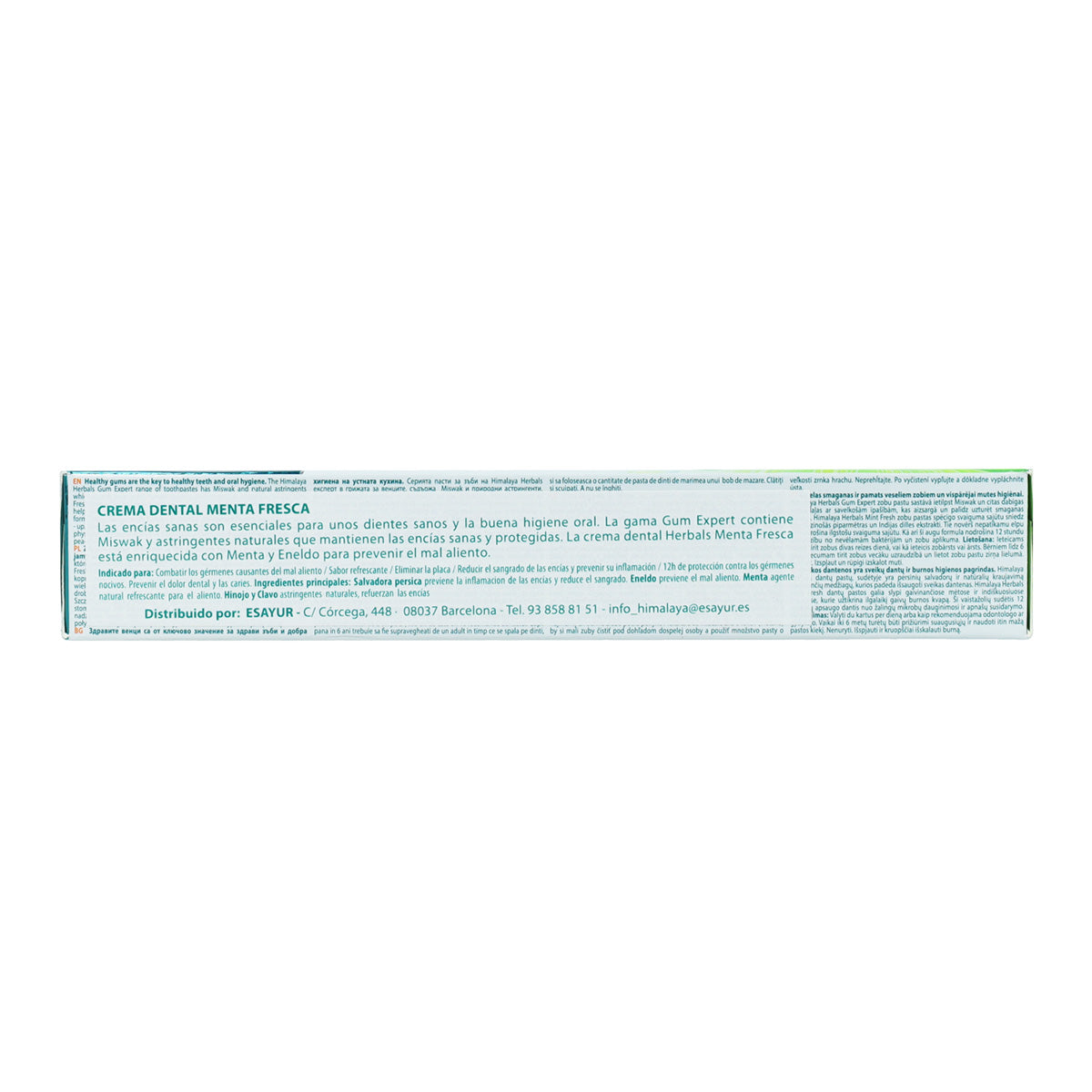 Dentífrico Menta fresca Himalaya 75 ml