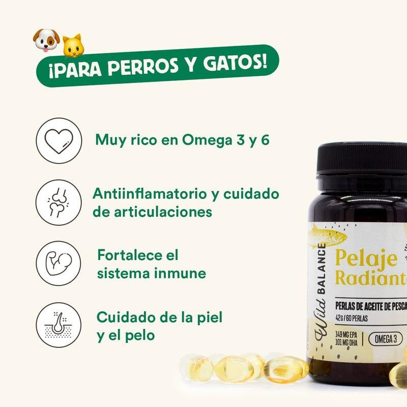 Pack Pelaje radiante Wild Balance