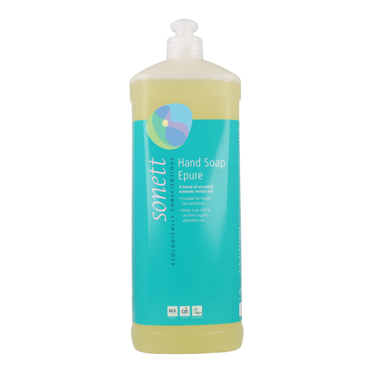 Savon mains 7 plantes Sonett 1L