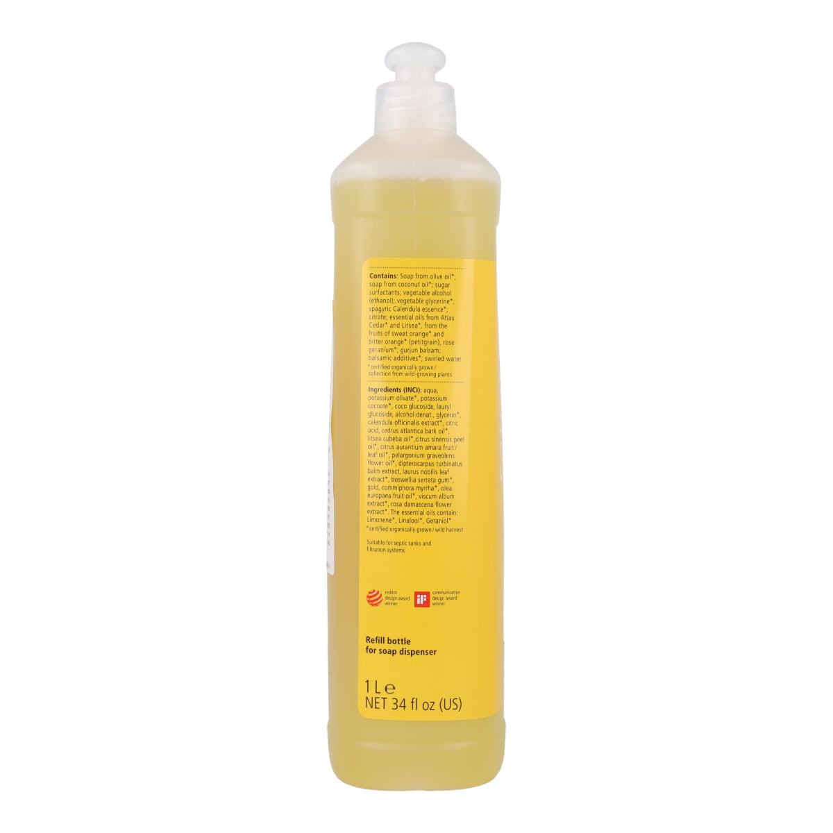 Savon mains calendula Sonett 1L