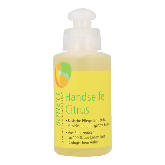 Savon mains agrumes Sonett 120ml