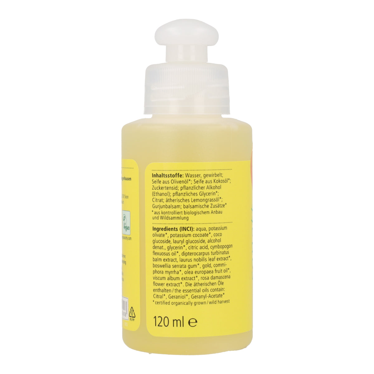 Savon mains agrumes Sonett 120ml