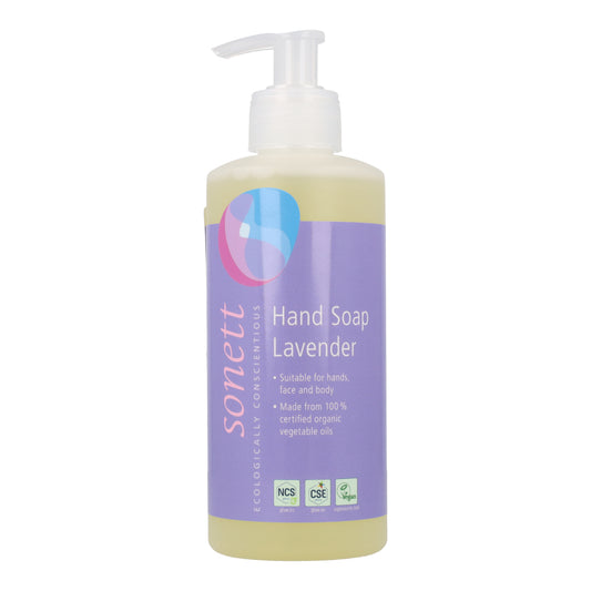 Savon mains lavande distributeur Sonett 300ml