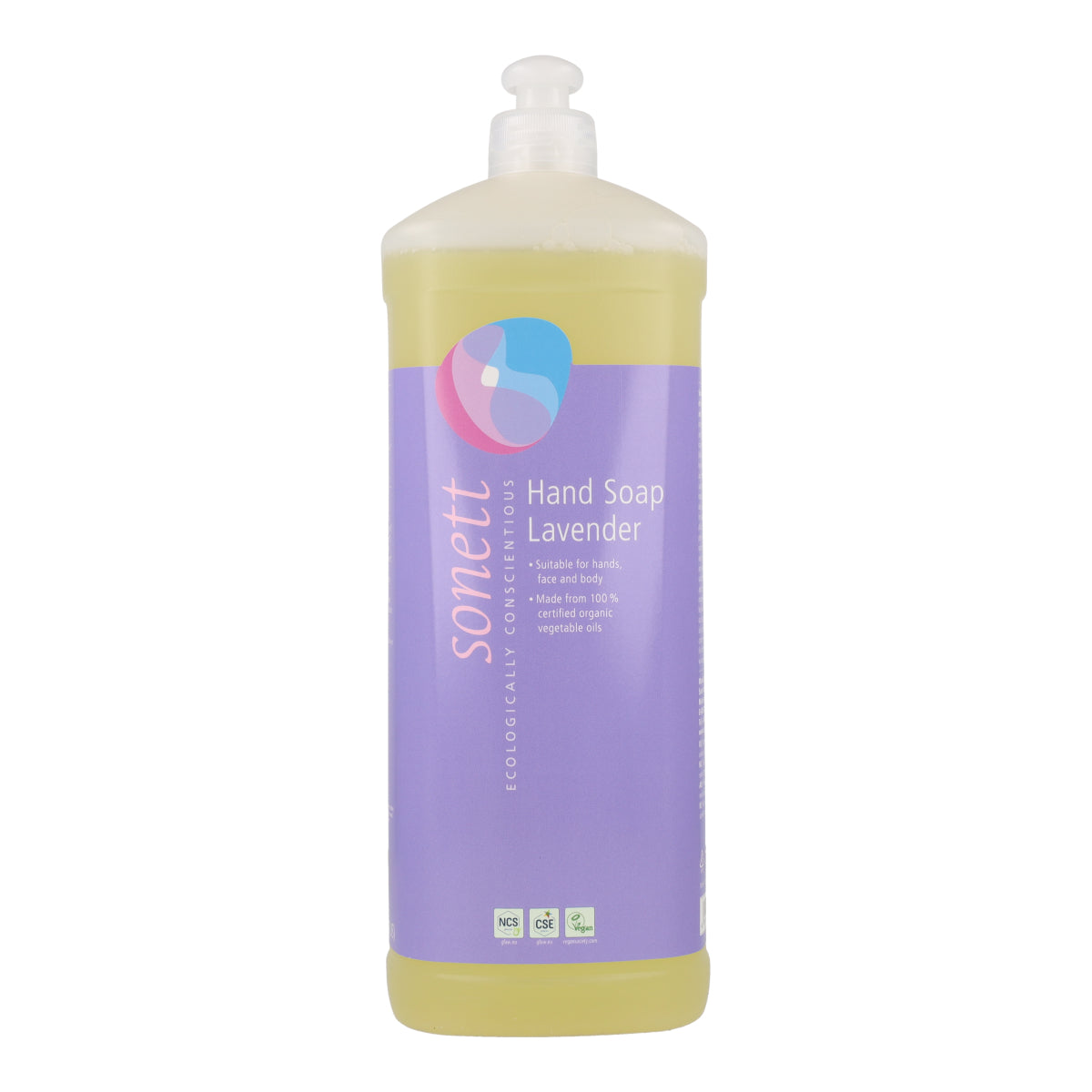 Savon mains lavande Sonett 1L