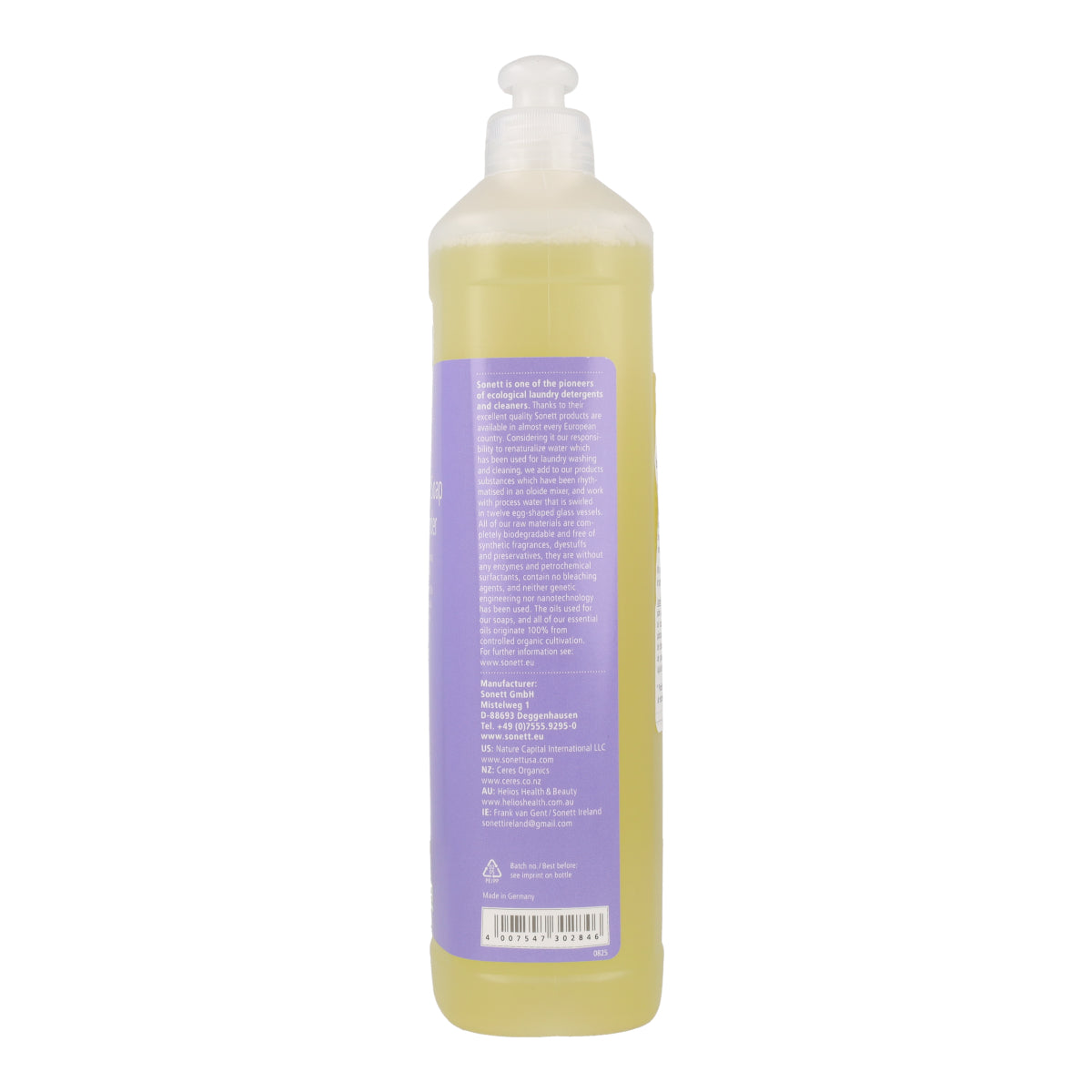 Savon mains lavande Sonett 1L