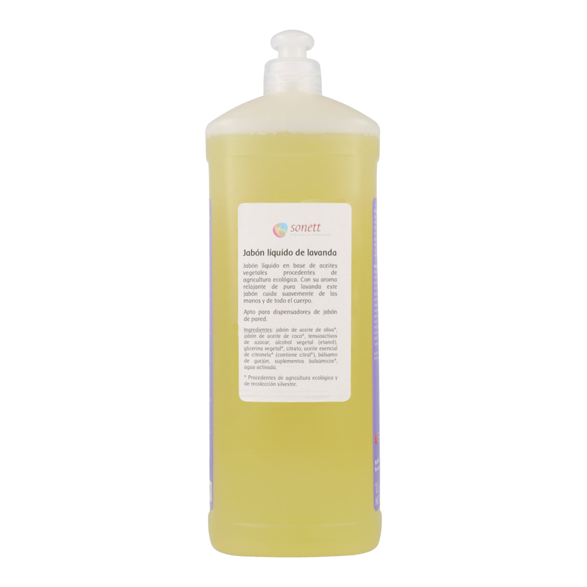Savon mains lavande Sonett 1L
