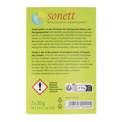 Tablettes lave-vaisselle Sonett 2x20g