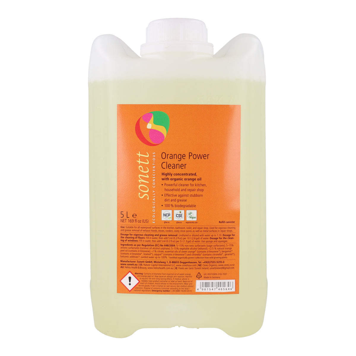 Dégraissant Sonett 5L