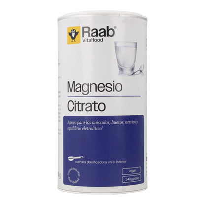 Citrate de magnésium en poudre Raab 340 g