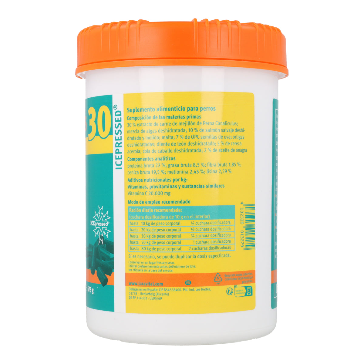 Lupo Gelenk30 Pellet 675 g Protecteur Naturel des Articulations en Granulés pour Chiens