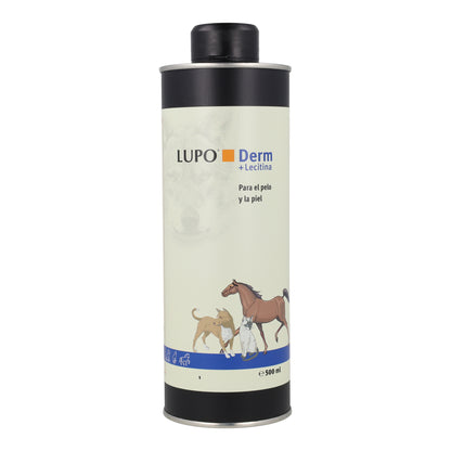 Lupo Derm Huile 500 ml + Lécithine pour Pelage et Peau