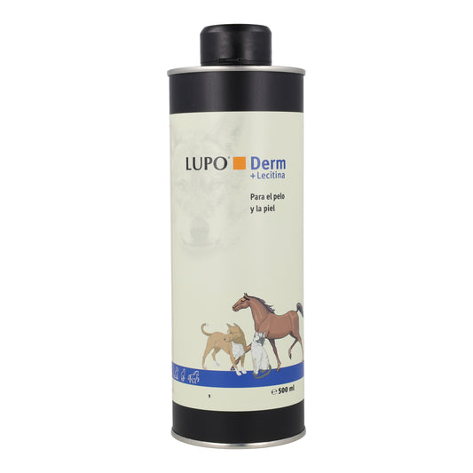 Lupo Derm Huile 500 ml + Lécithine pour Pelage et Peau