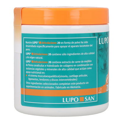 Lupo Gelenk20 Poudre 150 g Chondroprotecteur Naturel pour Chiens