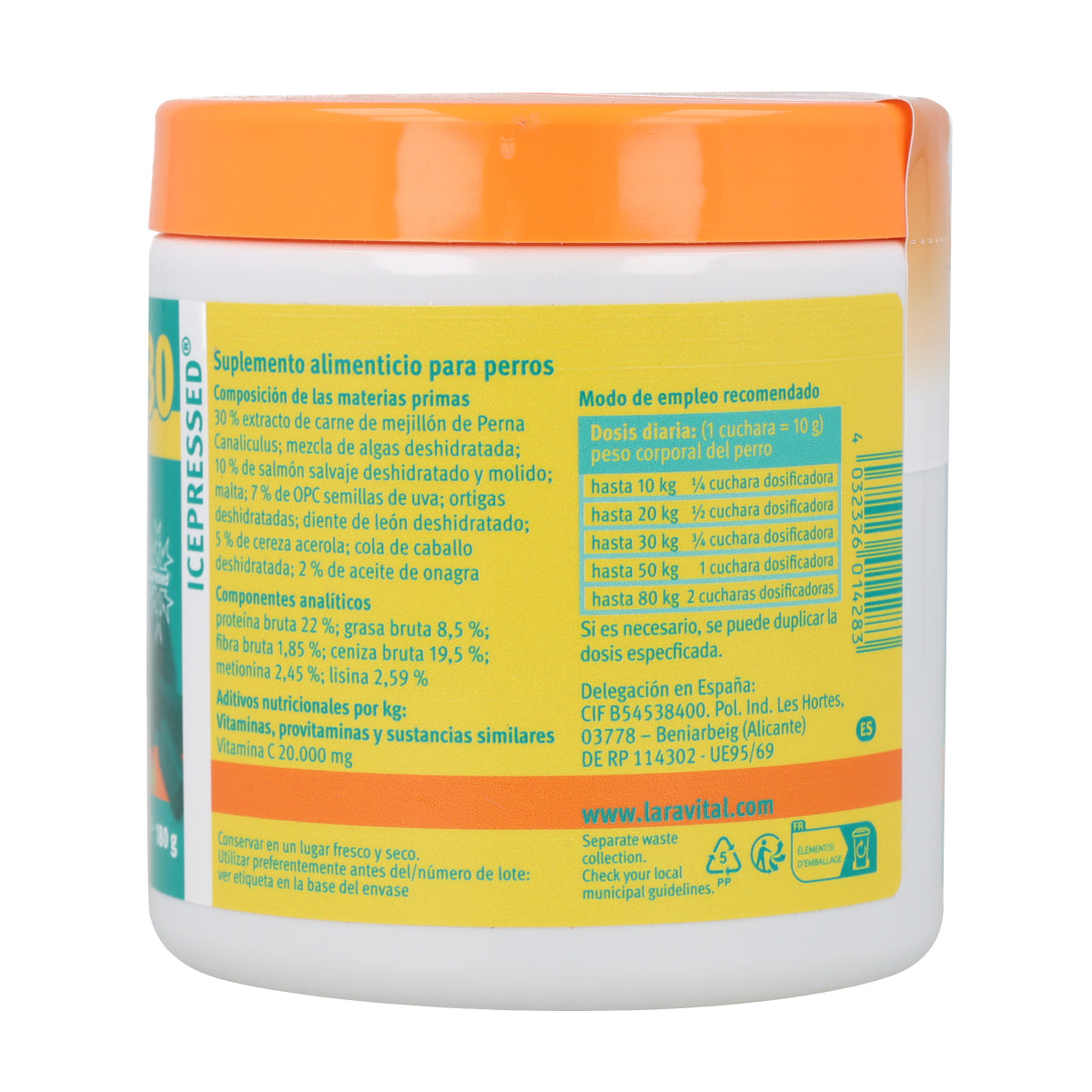 Lupo Gelenk30 Pellet 180 g Condroprotecteur Naturel en Granulés pour Chiens