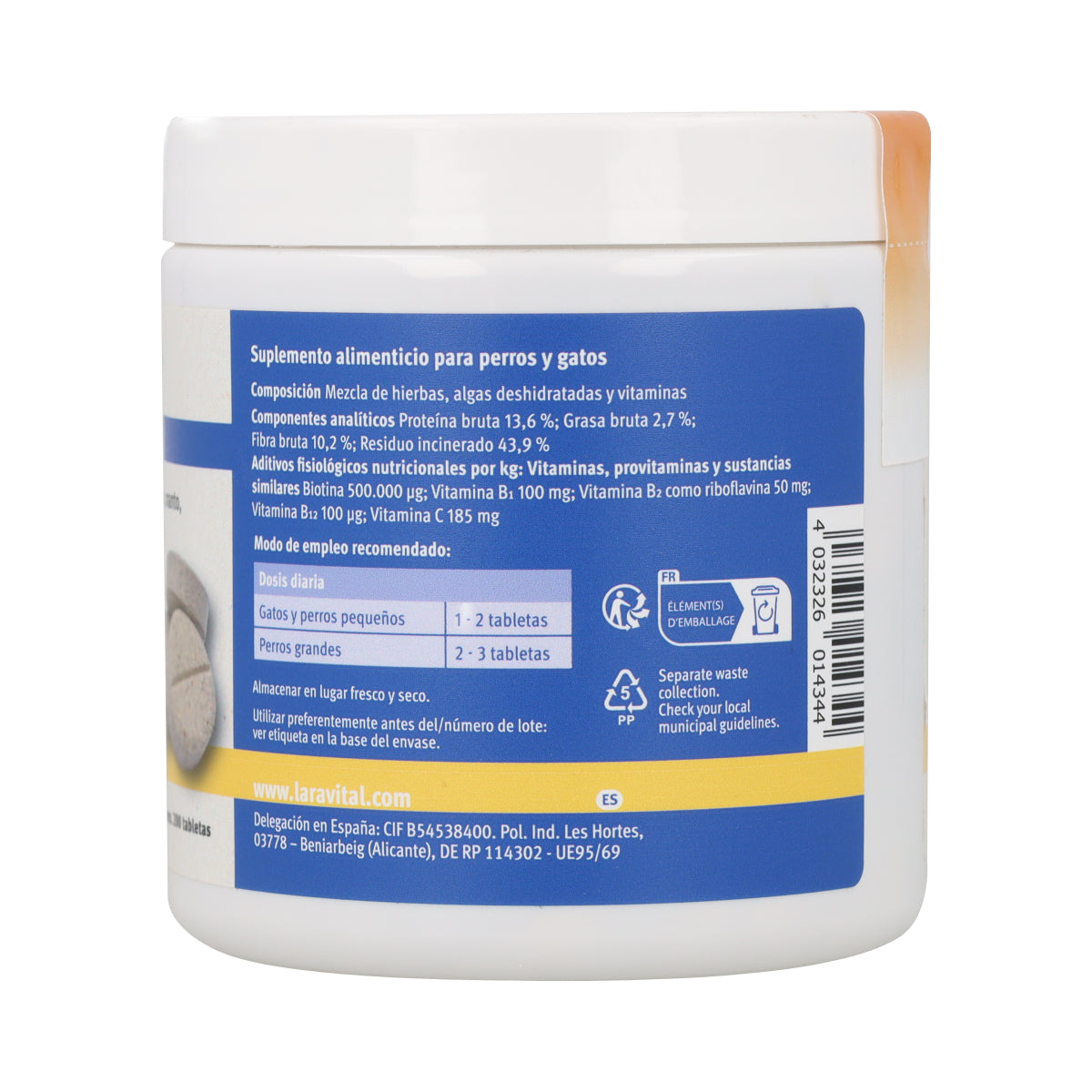 Lupo Biotine+ Comprimés 200 u Améliore la Peau, les Cheveux et les Ongles