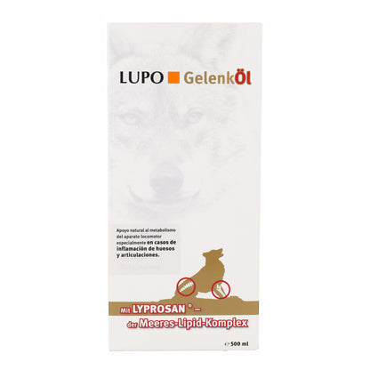 Lupo Gelenköl Huile Chondroprotectrice pour Chiens Lopusan 500 ml