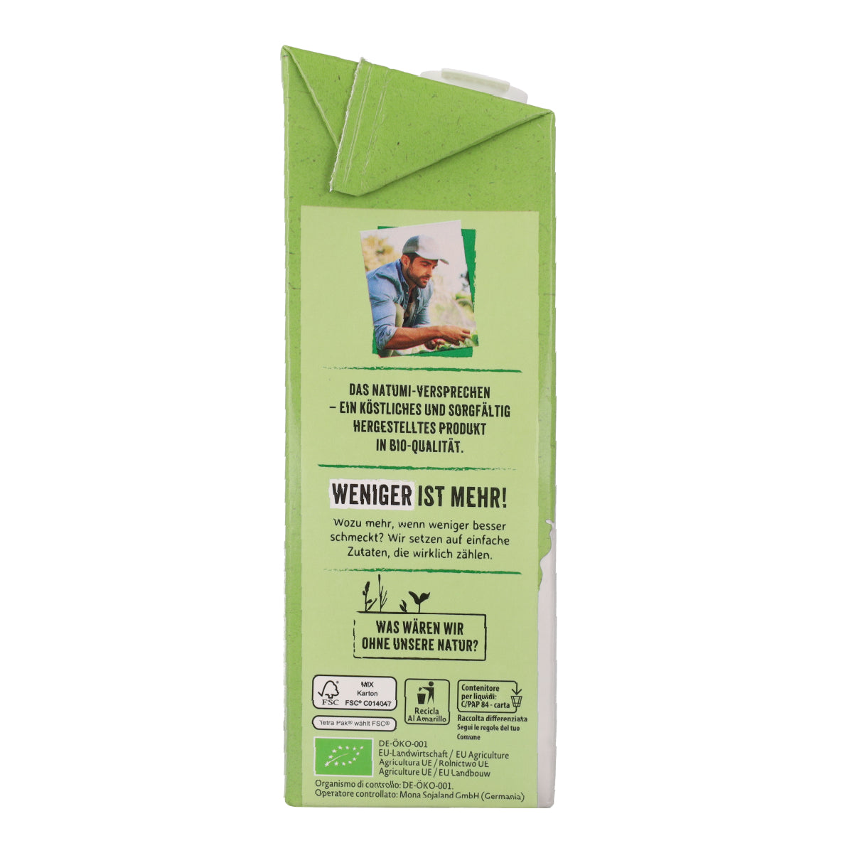 Boisson à l'épeautre et aux amandes bio Natumi 1 L