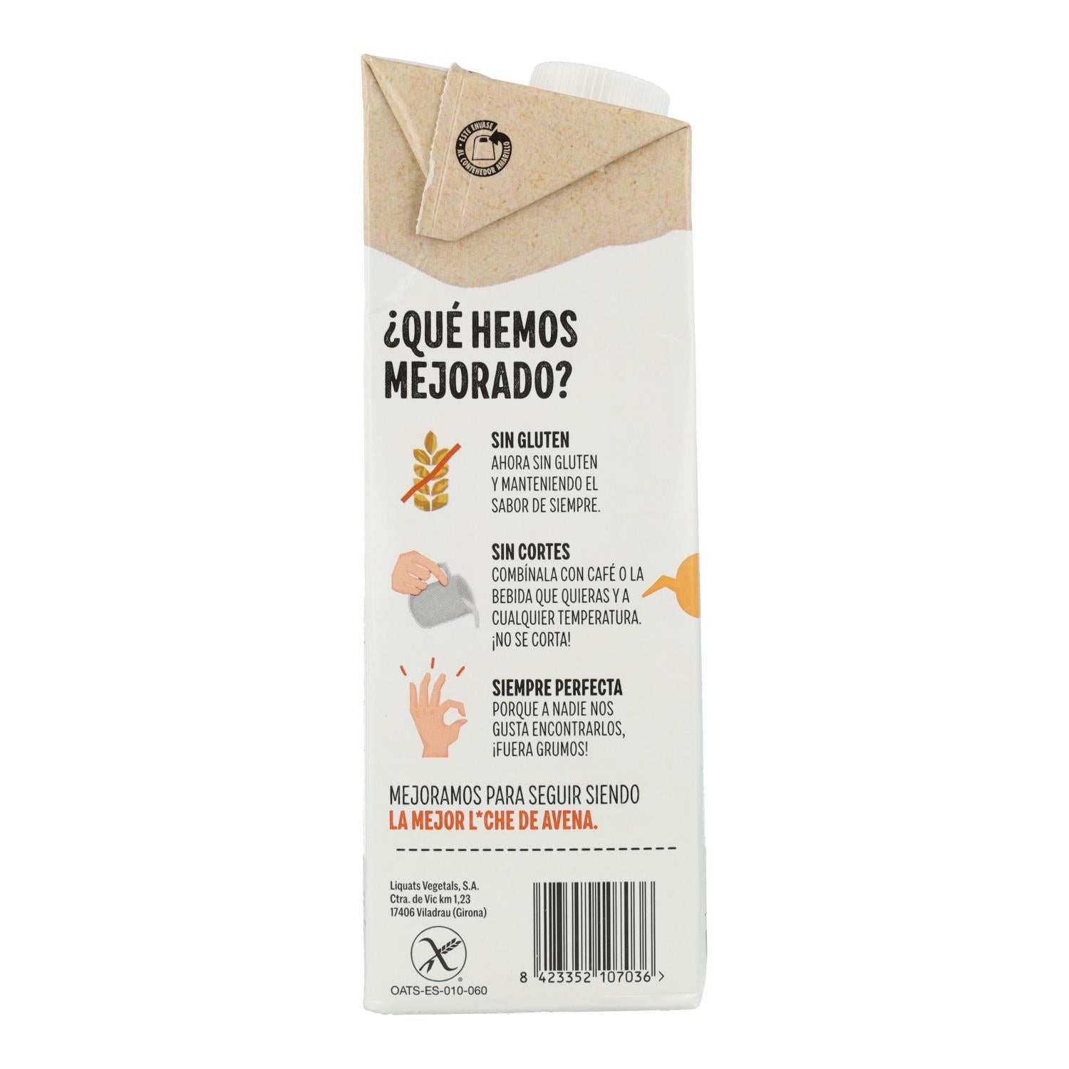 Pack 6 x  Bebida de Avena Sin Gluten ECO Yosoy  1 L