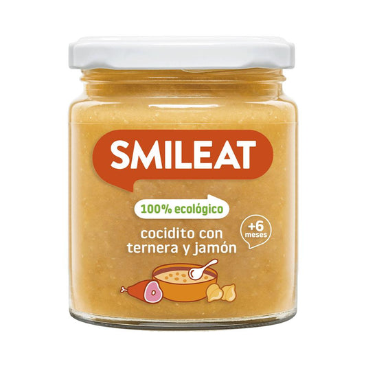Tarrito BIO de Cocidito con ternera y jamón 230g