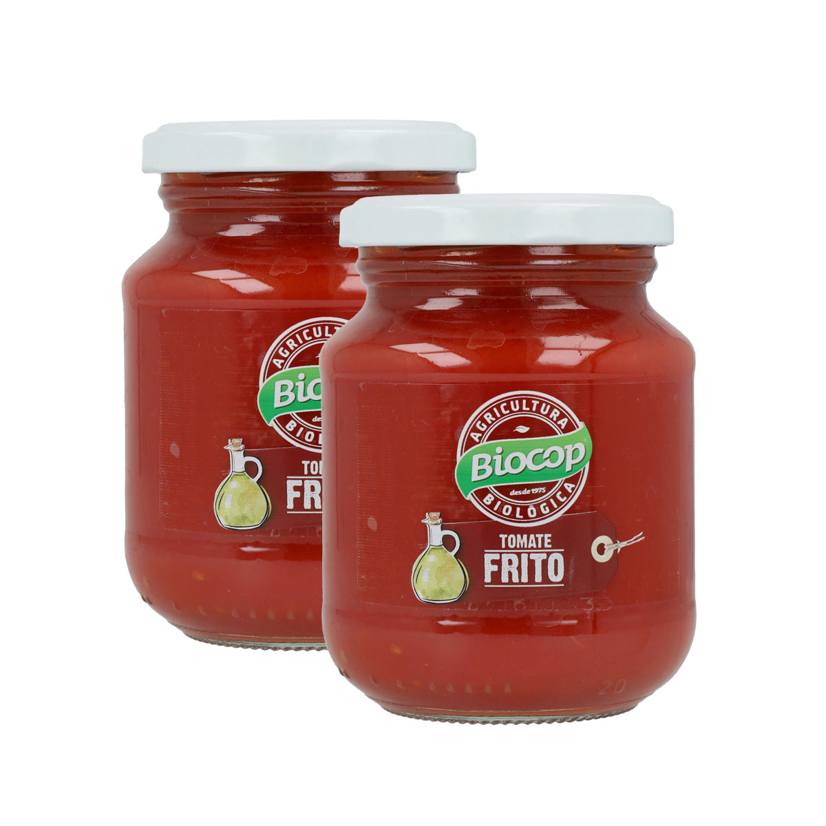 Pack 2x Tomate Frito Bio, Biocop, 300 g